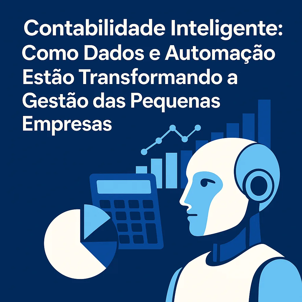 Capa do artigo “Contabilidade Inteligente: Como Dados e Automação Estão Transformando a Gestão das Pequenas Empresas”