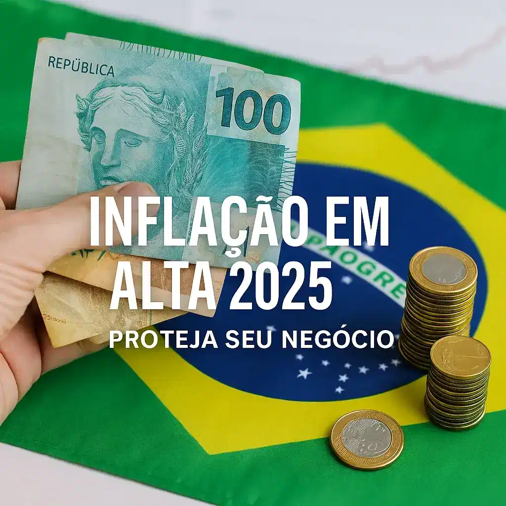 Capa do artigo “Inflação em Alta: O Que o Empresário Brasileiro Precisa Saber em 2025”