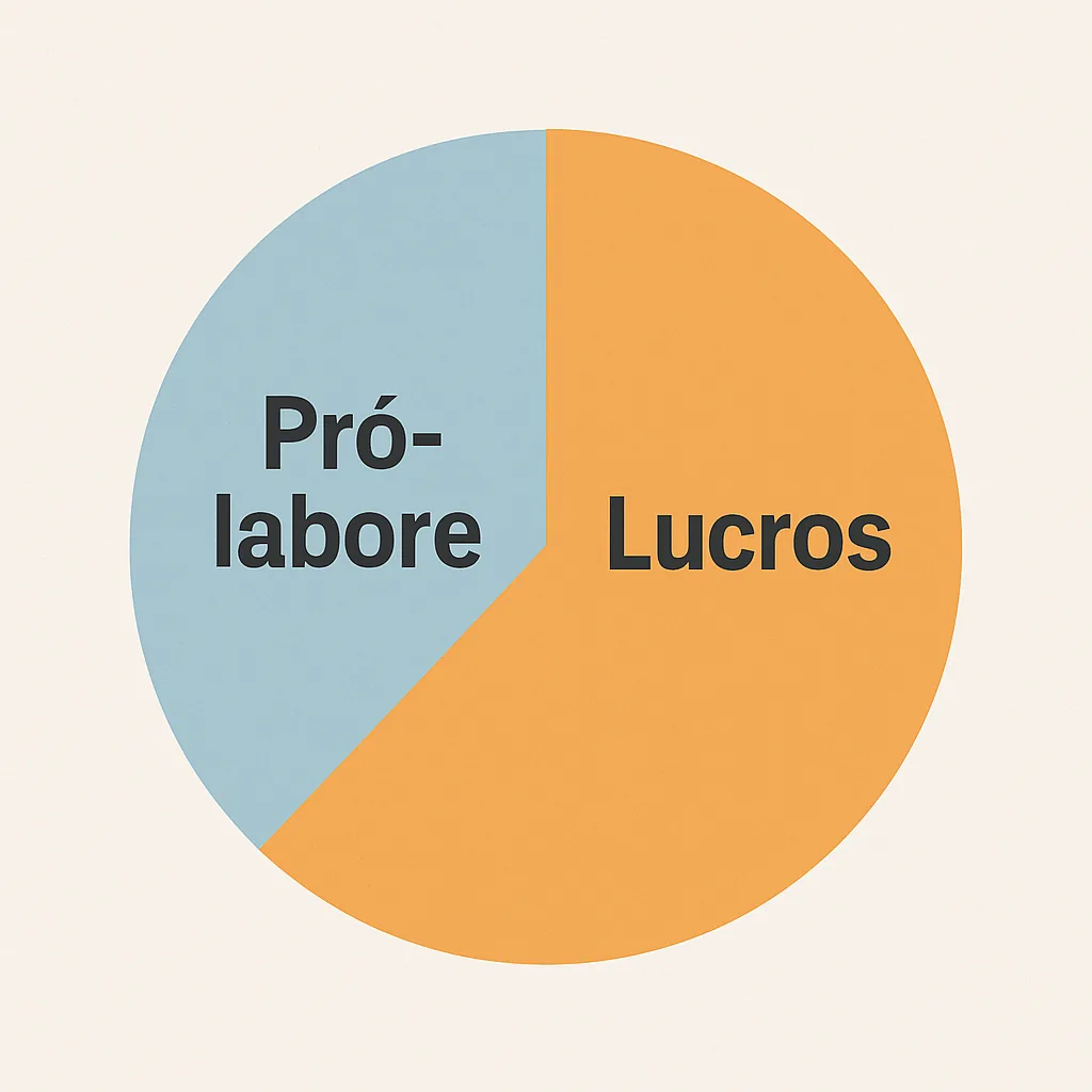 Capa do artigo “Pró-labore x distribuição de lucros: diferenças e vantagens”
