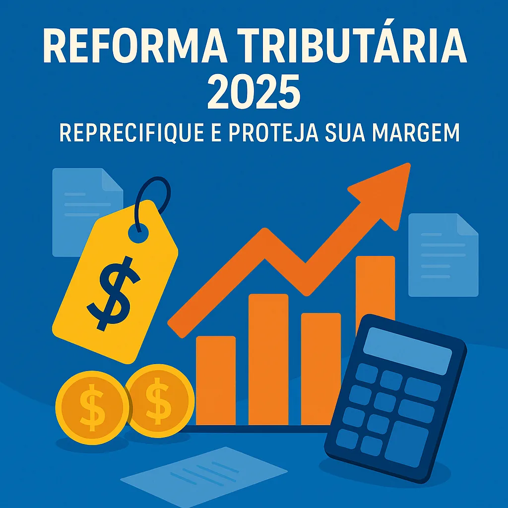 Capa do artigo “Reforma Tributária 2025: Como a Nobile pode ajudar na reprecificação e manter sua margem de lucro”