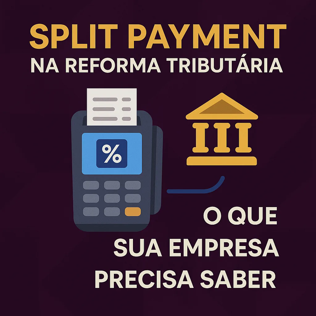Capa do artigo “Split Payment na Reforma Tributária: O que sua empresa precisa saber”
